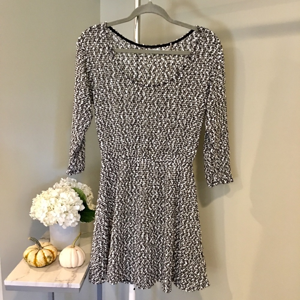 Anthropologie kimchi blue knit sweater dress